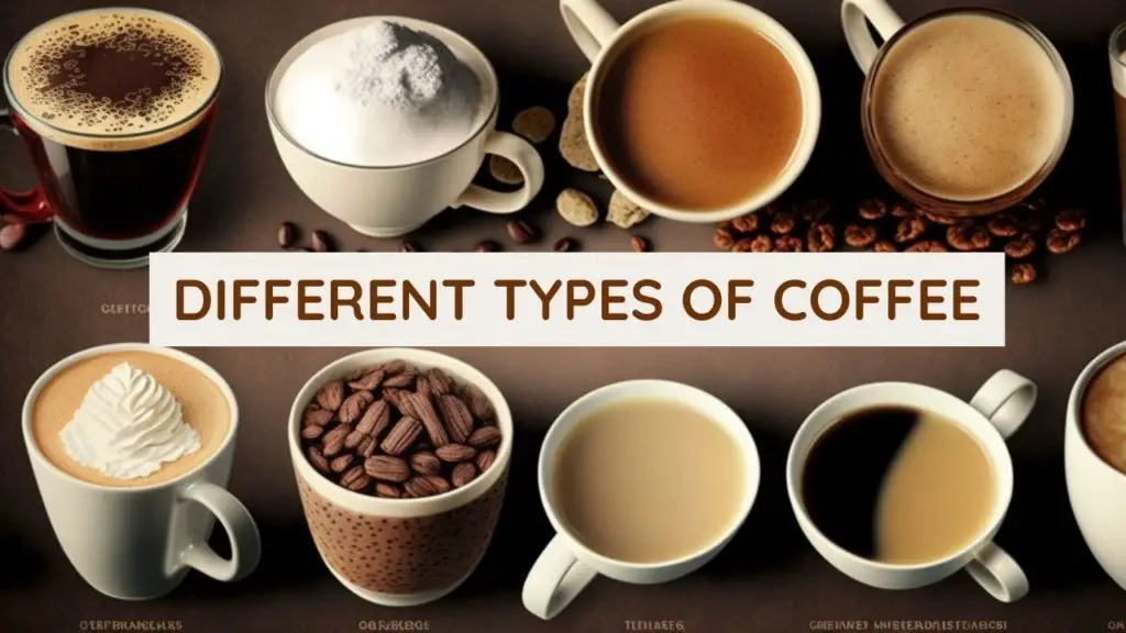 What are different types of coffee