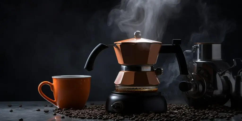 brewing coffee at home