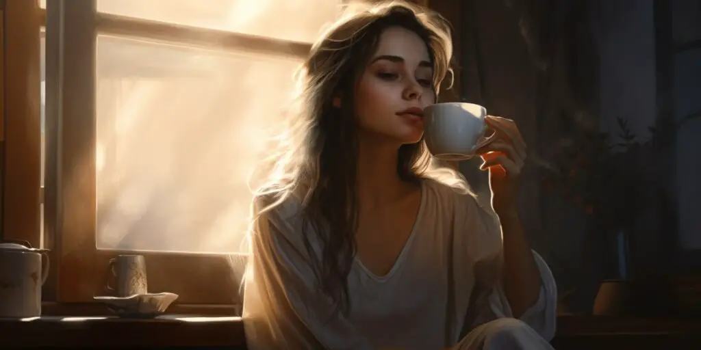 woman_drinking_her_morning_coffee