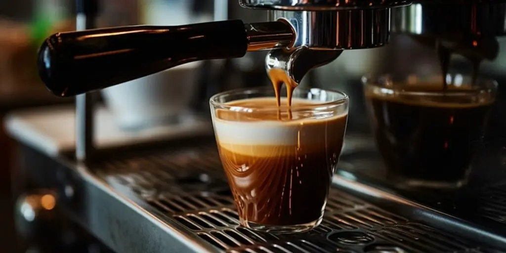 Making Coffee with an Espresso Machine